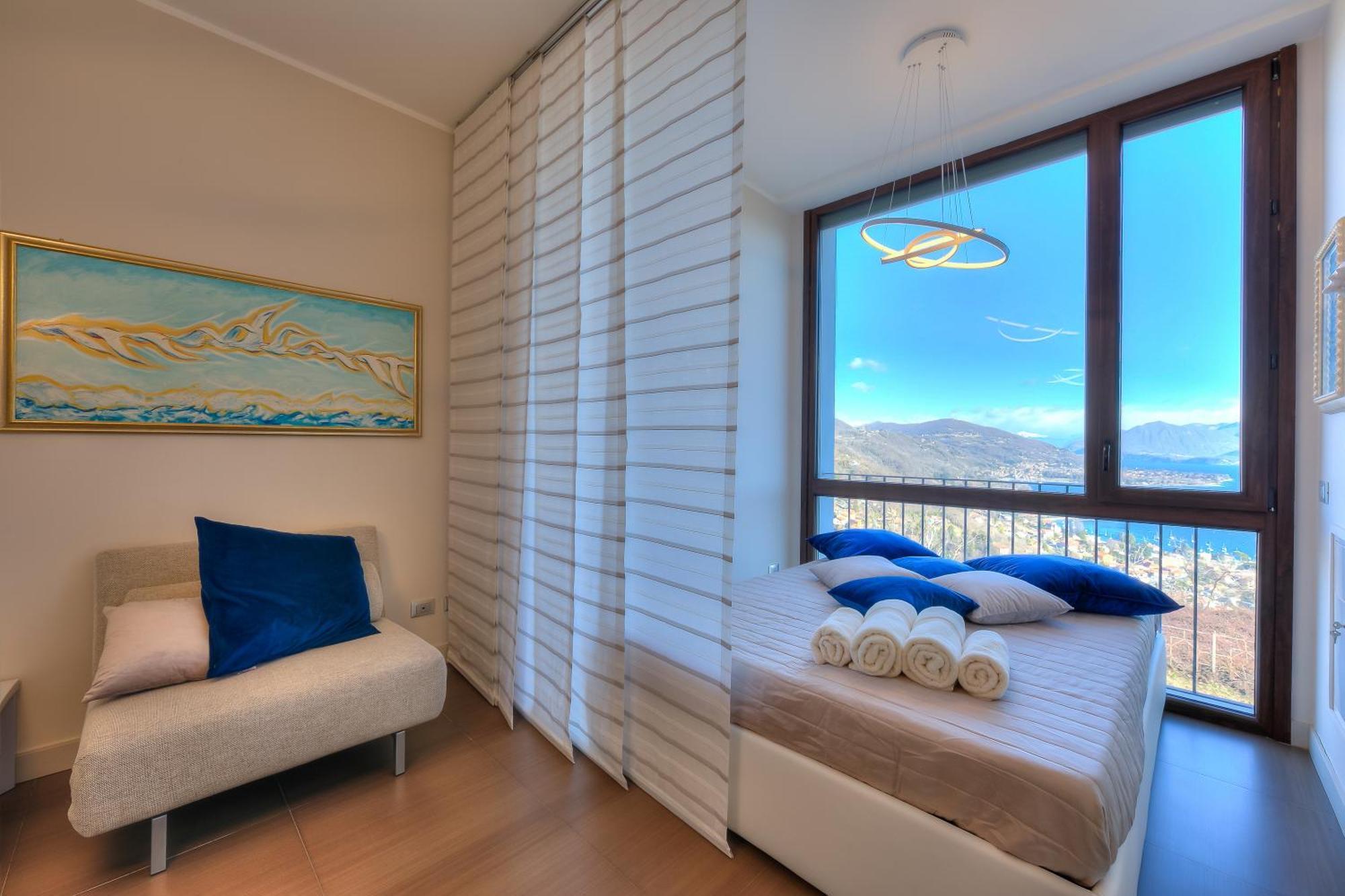 Suite On The Lake - Happy Rentals Meina Esterno foto