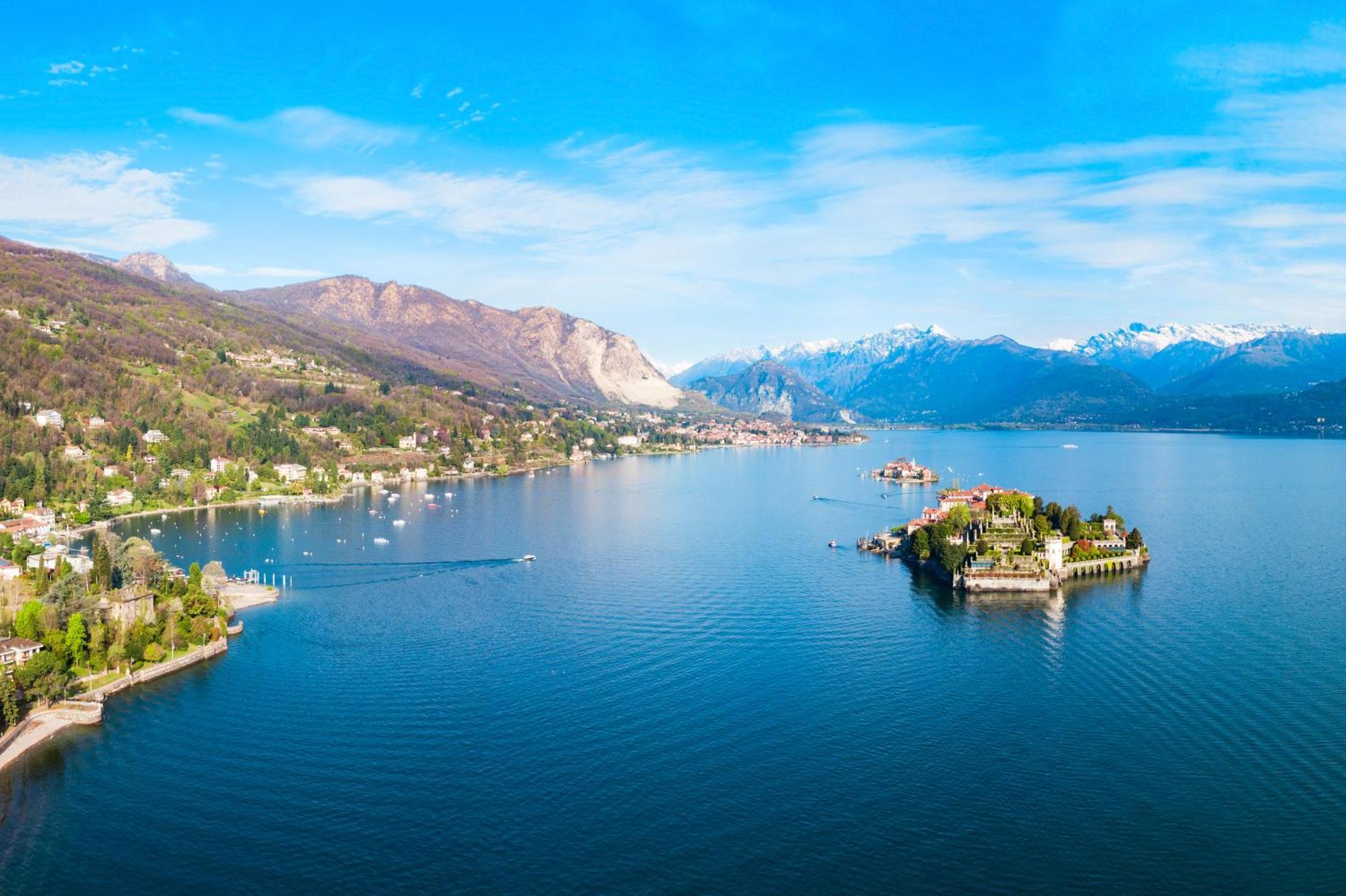 Suite On The Lake - Happy Rentals Meina Esterno foto